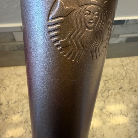 Starbucks Holiday 2018 Sparkling Rose Gold Stainless steel Cold Cup Tumbler 24oz - Picture 3 of 10